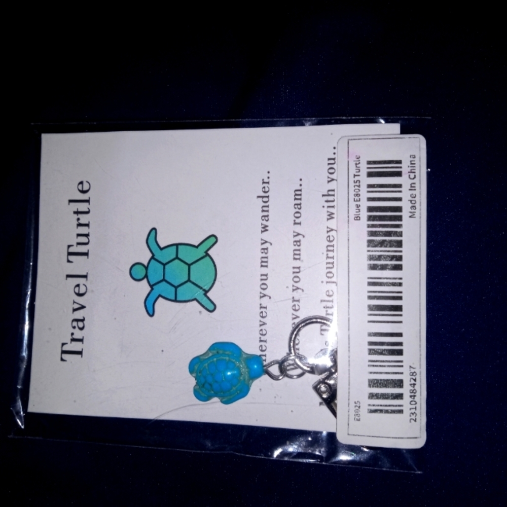 A keychain charm
